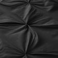 thumbnail image 6 of Flymme King Size Comforter Set 7 Pieces Pintuck Bed in a Bag Black Comforter King Pinch Pleat Soft Microfiber Bedding Set for All Season, 6 of 8