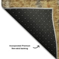 thumbnail image 5 of Addison Rugs Mayfield Premium Machine Washable Transitional Abstract Khaki Rectangle Rug, 10' x 14', 5 of 6