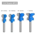 thumbnail image 4 of 6mm 1/4\" Double Finger Router Bits for Wood Milling Cutter Industrial Grade Bit, 4 of 8