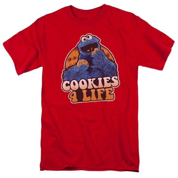 Sesame Street - Cookies 4 Life - Short Sleeve Shirt - XXXXX-Large