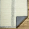 thumbnail image 5 of Livabliss Wool Rugs for Living Room, 5x7 Brook Modern Cream Area Rug, Bedroom Dining Room Home Decor Handmade Carpet (5' x 7'6"), 5 of 8