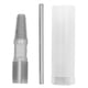 thumbnail image 1 of Extractor De Tornillos Rotos 2 En 1, Doble Cabeza De 3/4 Pulgadas, Acero Al Manganeso 65, Removedor De Tuberías Y Grifos, Doble Uso Para Grifo Y Tornillo De Alambre(A), 1 of 8