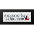 thumbnail image 2 of Marrott, Stephanie 14x7 Black Modern Framed Museum Art Print Titled - Dreams As Big, 2 of 5