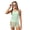 Axolotl Capybara Watermelon, variant on Girls Tankini Swimsuit Trendy Sleeveless Top with 80s Memphis Geometric Printed Shorts 2 Piece Girls Bathing Suits