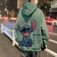 thumbnail image 2 of Sudadera con capucha de felpa para hombre, suéter holgado de 100th Aniversario de Disney, diseño con estampado de dibujos animados, ropa informal de gran tamaño, 2 of 2