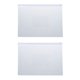 thumbnail image 1 of Transparente Blanco Tamano A5 Papel Deslizante Cremallera Carpetas Archivos Bolsas 40 Pcs, 1 of 4