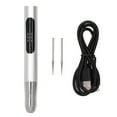thumbnail image 2 of Amoladora De Grabado Pequeña, Broca De Diámetro De Vástago De 2,35, Mini Pluma De Grabado Eléctrica Portátil, 3 Engranajes, 10W, 380mAh Para Pulido De Metales, 2 of 7