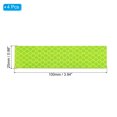 thumbnail image 2 of Parche Reflectante Uxcell 1"x4", 4 Piezas Apliques de Seguridad, Amarillo Claro, 2 of 6