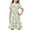 Multicolor-21, variant on Avrntaa Girls Baggy Short Sleeve Dress Summer A-Line Maxi Dresses Graphic Print Flowy Sundress for 4-14Y
