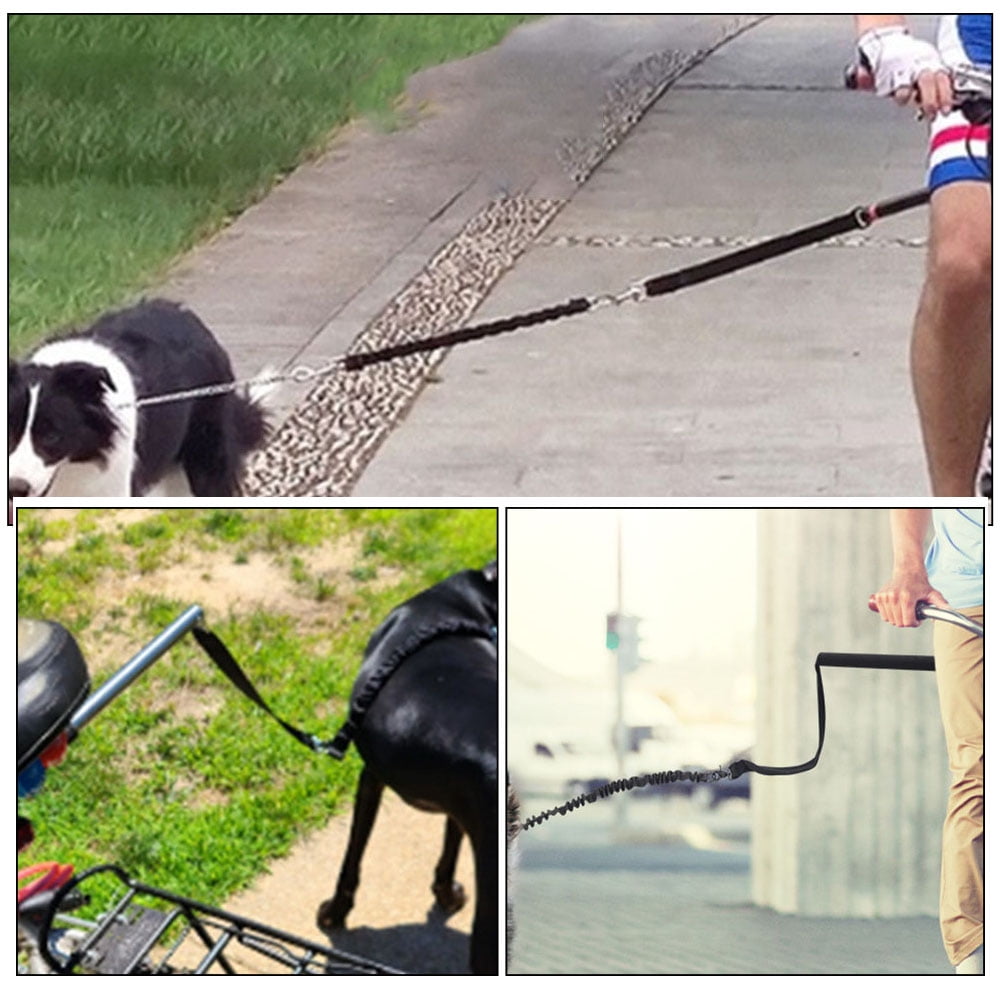 Dog Bike Leash - Hand Free Dog Bicycle -for Exercising - Training Jogging - Cycling and Outdoor - Safe with Pets