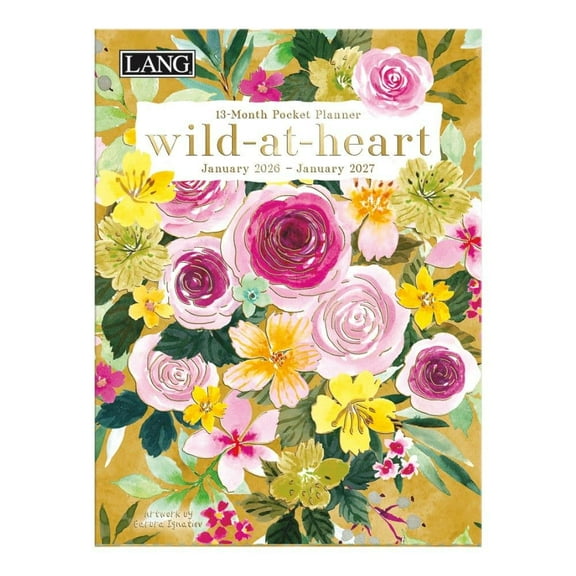 Lang Companies, Wild At Heart Monthly 2026 Pocket Planner