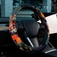 thumbnail image 6 of Floral Animal 14.5 Inch Printing PVC Leather Auto Accessories Car Wheel Cover Steering Wheel Covers, 6 of 6