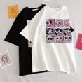 thumbnail image 4 of SASSYME Women's Summer T-shirt Fashion Women's Head Loose T-shirt Women's Summer Women's Couple Wearpangjing, 4 of 4