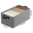 thumbnail image 3 of Birdeem Woven Baskets for Storage,Storage Baskets for Organizing,Printed Woven Storage Basket Large Capacity Storage High Handle Storage Basket Multi-Color Optional Storage,Large Storage Baskets, 3 of 4