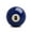 Dark Blue, variant on Superbilliards Standard Cue Ball, White