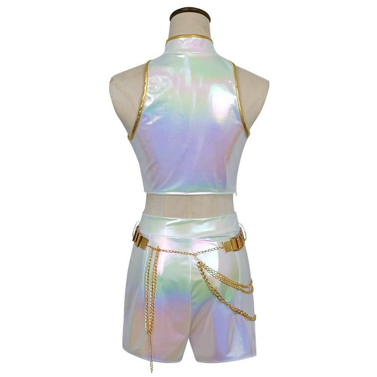 Girls Pop Singer Outfit Set for Pendant Dance Stage Party Theme