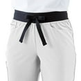 thumbnail image 4 of ave. Coastal Women's Seven Pocket Bootcut Scrub Pant in White, XXS, 4 of 6