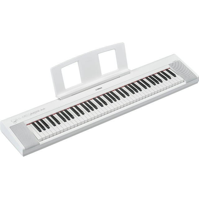 Yamaha Piaggero NP-35 76-Key Digital Piano w/Adaptor (White)