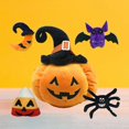 thumbnail image 4 of Halloween Pumpkin Playset Moon Rice Ball Spider Bat Soft For Home Kids, 4 of 5