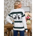 thumbnail image 5 of Sweaters for Women Trendy Ugly Christmas Sweater Crewneck Long Sleeve Knitted Pullover Sweaters Shermie, 5 of 6