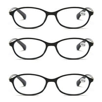 3 Pairs Womens Ladies Blue Light Blocking Reading Glasses Computer Gaming Readers  2.75