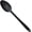 Black, variant on GIR Get It Right Silicone Slotted Spoon Kitchen Cooking Utensils, Heat Resistant Nonstick Serving Spoons for Cooking, 13 Inch, Perforated, Black