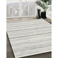 thumbnail image 2 of Ahgly Company Indoor Rectangle Contemporary Silver Pink Solid Area Rugs, 6' x 9', 2 of 6