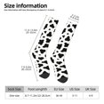 thumbnail image 3 of Cow Spots Print Knee High Socks for Women Long Leg Warmers Socks, 3 of 7