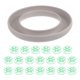 thumbnail image 1 of Silicona Bobina Anillo Soporte y 20 Plástico Bobinas Juego para Diario Costura Suministros, Beige/Verde, 1 of 6
