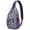 Floral, variant on Spring Botanical Floral Sling Backpack for Women, Lightweight Garden Bloom Crossbody Travel Bag with Artistic Wildflower Pattern