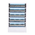 thumbnail image 2 of Yazoeia 5pcs Manual 3 Layers Razor Blades with Lubricating Strip Replacementable Shave Accessory MR318-68324, 2 of 9
