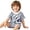 Purple*, variant on OSOLU Children Boys Outfits Summer Striped Knit Crew Neck Tee and Shorts 2 Piece Thin Breathable Casual Daily Wear Fashion Travel Clothing Sets