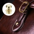 thumbnail image 5 of 9mm Ball Head Stud Rivets Screw Back, 50Pack Round Head Button Nipple Rivet, Light Golden, 5 of 6