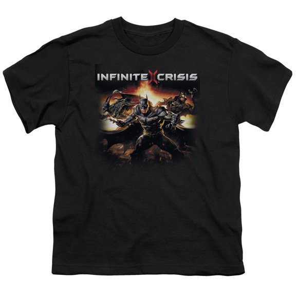 Infinite Crisis - Batmen - Youth Short Sleeve Shirt - Large