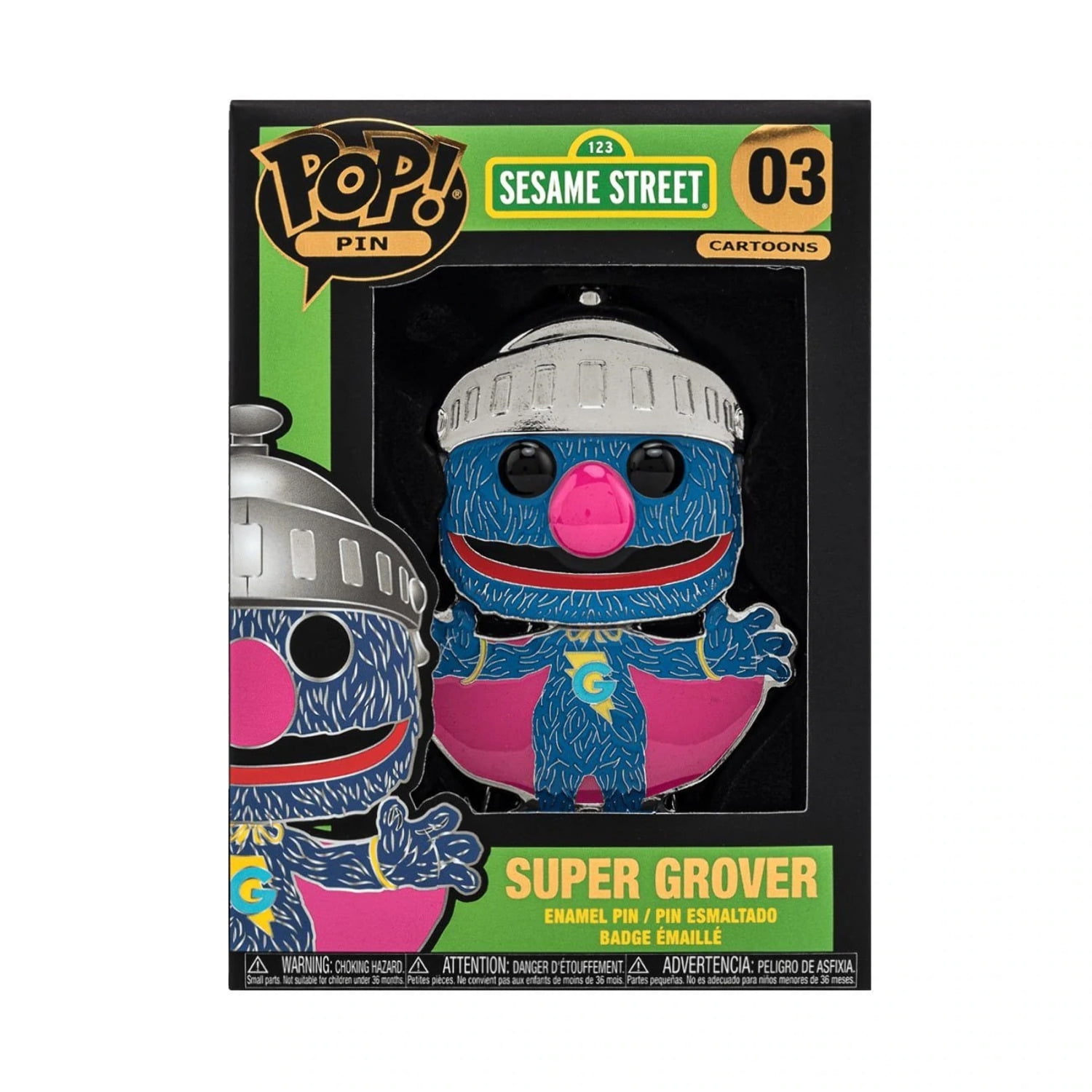 Funko FNK 52480 SG C Sesame Street 3 Inch Funko POP Pin