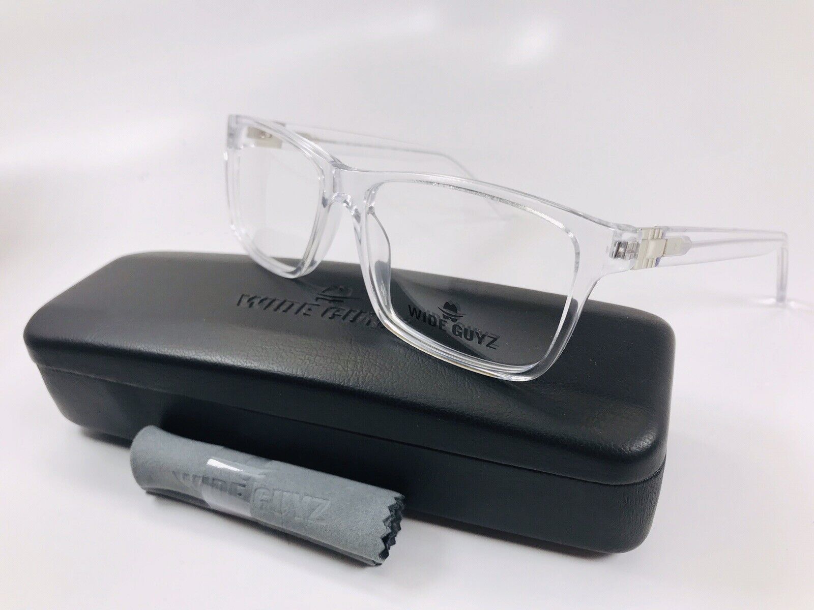 New WIDE GUYZ Grey SNORKY Eyeglasses 62/18/155 New WIDE GUYZ Crystal Blue SNORKY Eyeglasses 62/18/155  main image 2