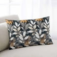 thumbnail image 2 of Botanical Leaves Throw Pillow Cover 12 x 20 Inch Decorative Pillow Cover Retro Country Natural Leaf Plants Lumbar Pillowcase Seasonal Rectangle Cushion Case for Couch Sofa Bed Living Room, 2 of 7