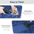thumbnail image 3 of GPED Fluffy Area Rug,6x9 ft Soft Shaggy Rugs Fluffy Carpets, Non-Skid Plush Area Rugs for Living Room Bedroom Decor（Blue）, 3 of 7