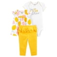 thumbnail image 1 of Conjunto de Bebé Child of Mine 3 piezas Amarillo 0-3M Estampado limones, 1 of 4
