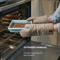 thumbnail image 6 of KitchenAid Aluminized Steel Nonstick 9-inch Square Cake Pan and Baking Dish, Mineral Water Blue, 6 of 8