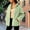 Winter Jackets-Green, variant on Warm Jackets for Women Fuzzy Fleece Hooded Zip up Trendy Coats with Pockets Comfy Winter Long Sleeve Casual Jacket Basic Solid Outerwear
