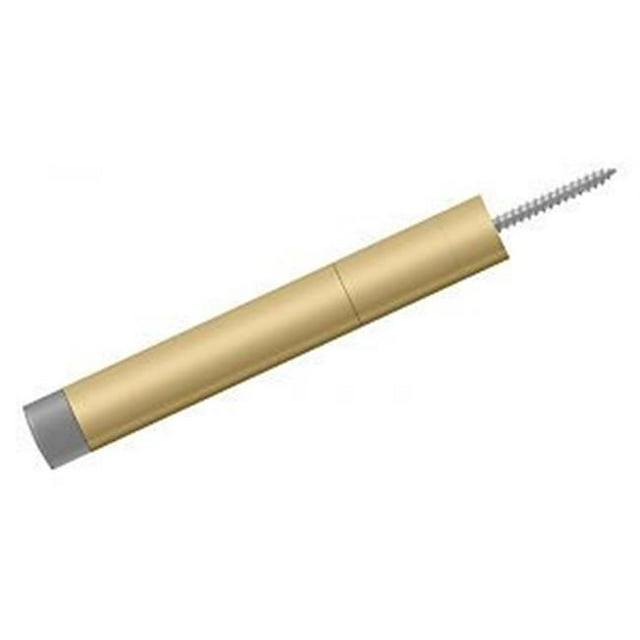 Deltana BDS450U4 Baseboard Door Bumper, Brushed Brass