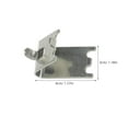 thumbnail image 2 of Toyvian 4-Pack Metal Shelf Clips with Raised Design for Easy Installation of Refrigerator and Freezer Shelves, 2 of 8