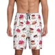 thumbnail image 1 of Fotbe Birthday Cake Pantalones Cortos de Pijama para Hombre, Ropa de Dormir, Pantalones de Pijama Cortos para Hombre-4X-Large, 1 of 6