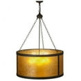thumbnail image 5 of Meyda 157853 32 in. Smythe Craftsman Amber Mica Pendant, Oil Rubbed Bronze & Amber Mica, 5 of 5