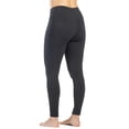 thumbnail image 2 of Fishers Finery Women's Ecofabric Athletic Yoga Ankle Legging; Cotton & Modal Blend (Heather Gray, S), 2 of 6