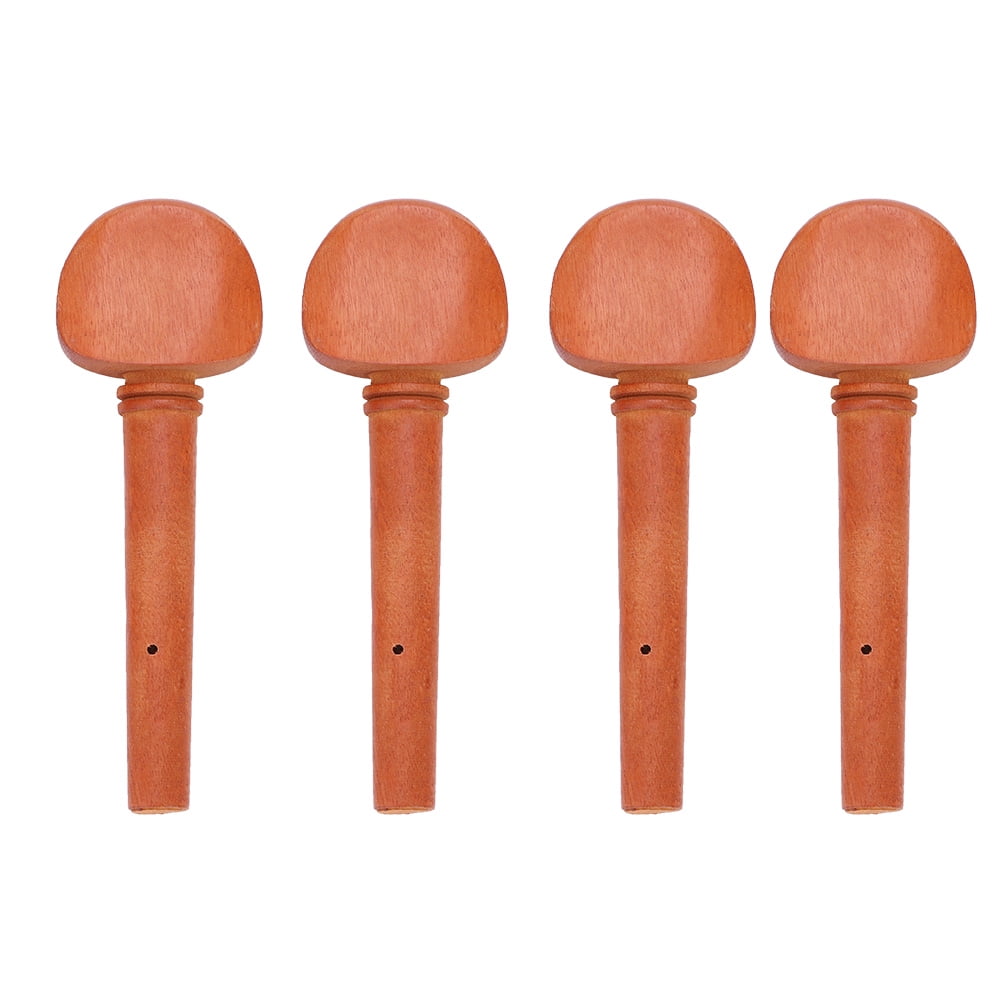 Piquets de Violon, 4 Pcs Accessoires de Violon en Bois Jujube 4/4 Pcs de Violon Conçues pour la Précision