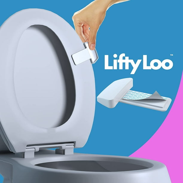 Lifty Loo Toilet Seat Handle a Better Way to Lift and Lower the