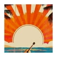 thumbnail image 4 of WYYP Sunset Palm Trees Beach Square Tablecloth Full Width Single-Sided Printing 100% Polyester Fiber 40*40, 4 of 8