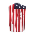 thumbnail image 5 of VBTAPA Mens Sleeveless Hawaiian Shirt USA Flag Printed Casual Button Down Tank Shirts 4th of July Patriotic Tops Summer Beach Wear Sales of the Day Multicolor L, 5 of 6